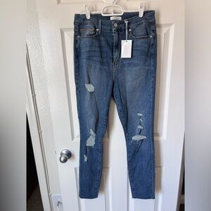 Good American Good Waist Jeans size 10. New never worn. Excellent condition.